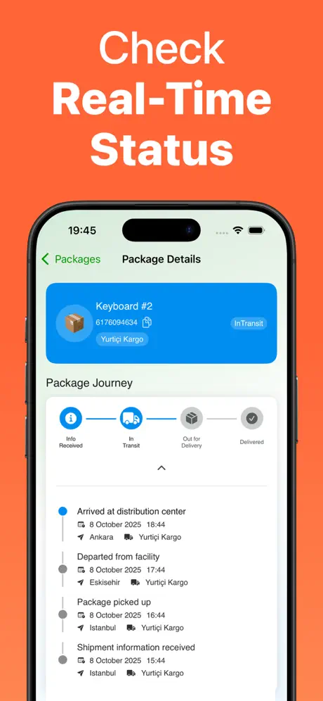 Package Tracker screenshot 4